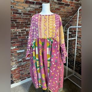 Kantha Bae Daydreamer Midi Dress (One Size)